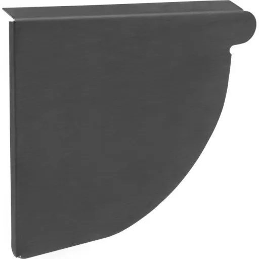 VMzinc Arkitekt Endebund nr. 12, venstre, Anthrazinc