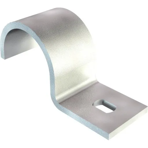 100 stk Kabelbøjle, 50 mm - Varmgalvaniseret stål