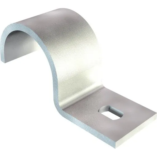 100 stk. Kabelbøjle, 63 mm - Varmgalvaniseret stål