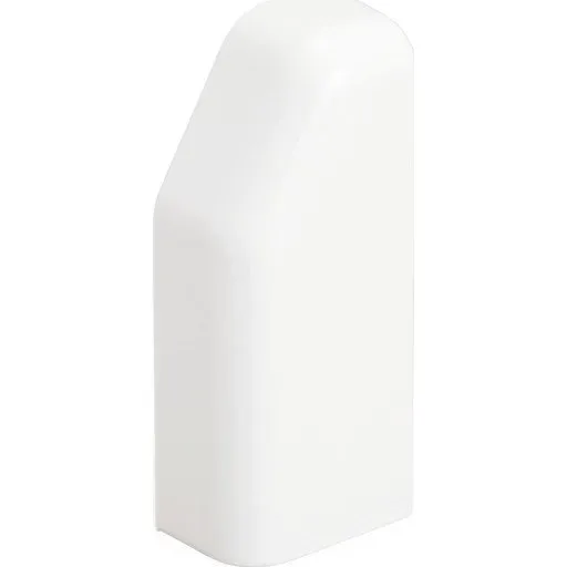 REHAU Endestykke SL20/50 PH (Højre), Hvid