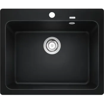 Blanco Naya 6 UX køkkenvask 61,5x51 cm sort Silgranit