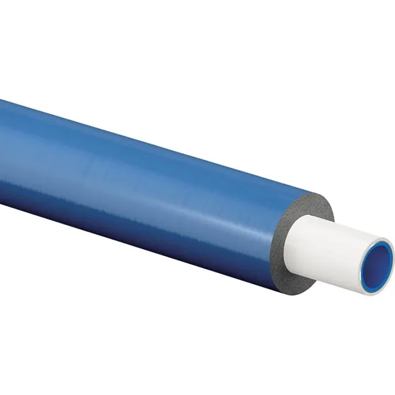 Uponor Uni Pipe PLUS rør 16 x 2,0 mm, isoleret, blå, 75 m