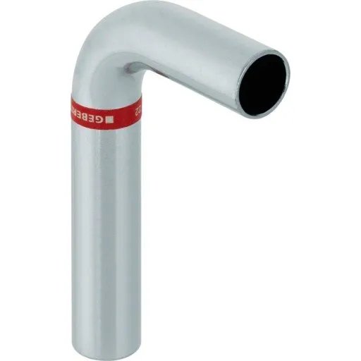 Geberit Mapress 90° pasbøjning 28 mm - el-forzinket