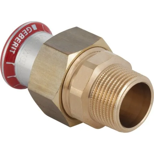 Geberit Mapress Union med udvendigt gevind 54 mm x 2"