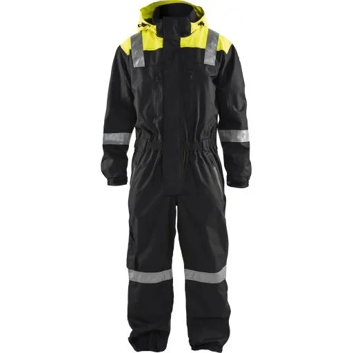 Blåkläder 6786 Skalheldragt, Sort/Hi-vis Gul, Str. D100