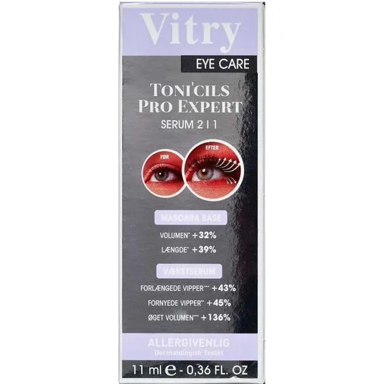Vitry Toni'Cils Pro Øjenvippeserum 11 ml