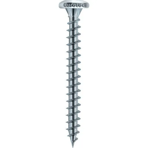 Eurotec spånskrue 5x50 mm, blåforzinket, 200 stk