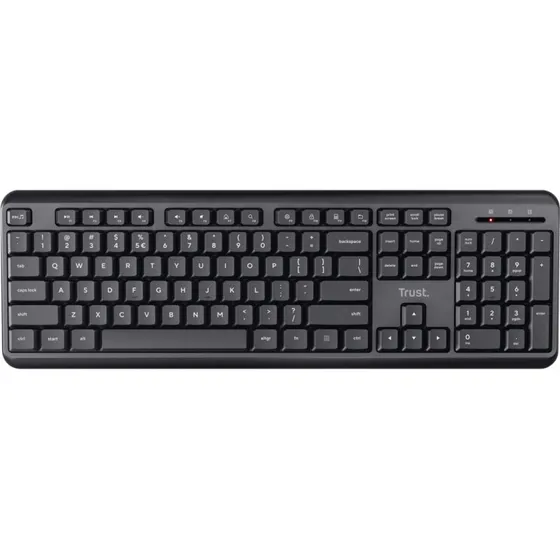 Trust ODY Trådløst Tastatur - Sort (2.4 GHz USB)