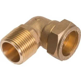 Conex Kompressions-vinkel 22mm x 1" m/nippel