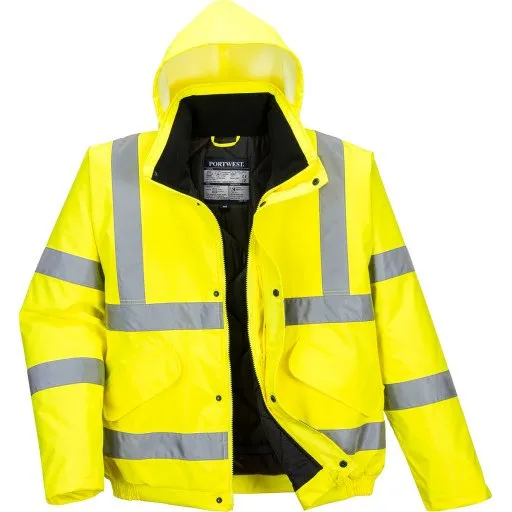 Portwest Vinterjakke Hi-Vis Gul, Str. 4XL