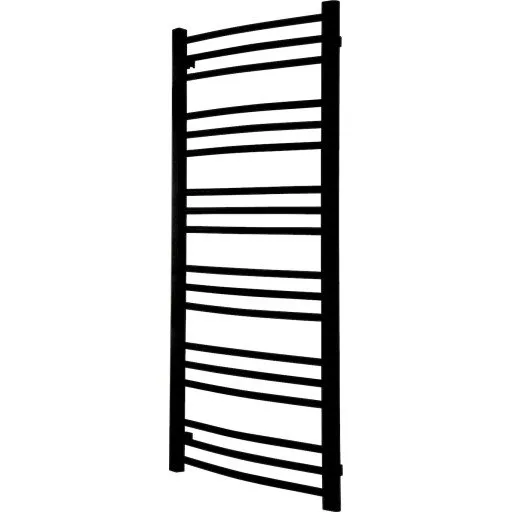 TVS Nemo 18 Håndklædetørrer, kombi, 119x61 cm, sort