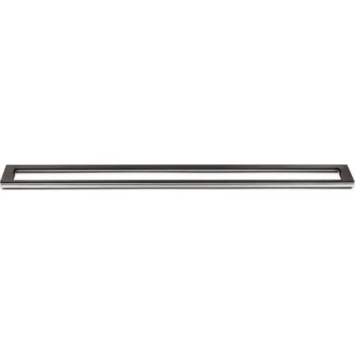 Unidrain HighLine Colour ramme, 1000 mm, 25 mm, børstet sort