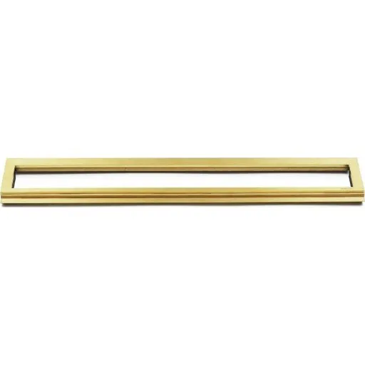 Unidrain HighLine Colour ramme, 1200 mm, 15 mm, børstet messing