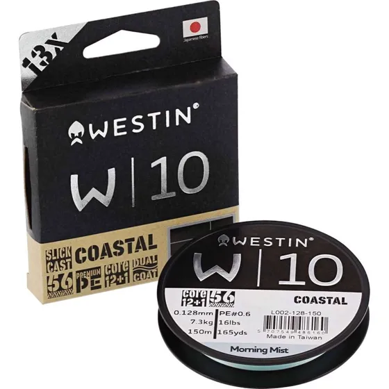Westin W10 13 Braid Coastal Morning Mist Fletline 0,10mm