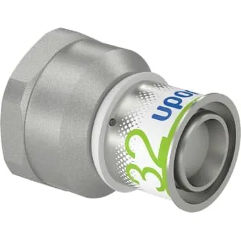 Uponor S-Press kobling m/muffe 32 mm x 1 1/4" Rp