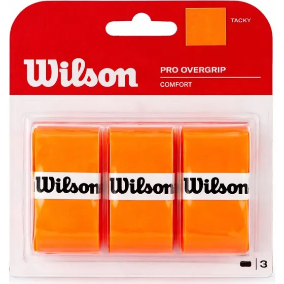 Wilson Pro Overgrip 3-pak Burn Orange