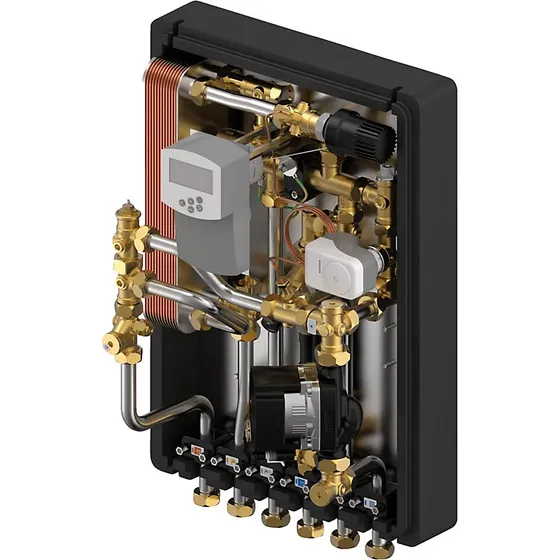 Uponor Combi Port UFH X-157 Fjernvarmeenhed, 19 L/MIN