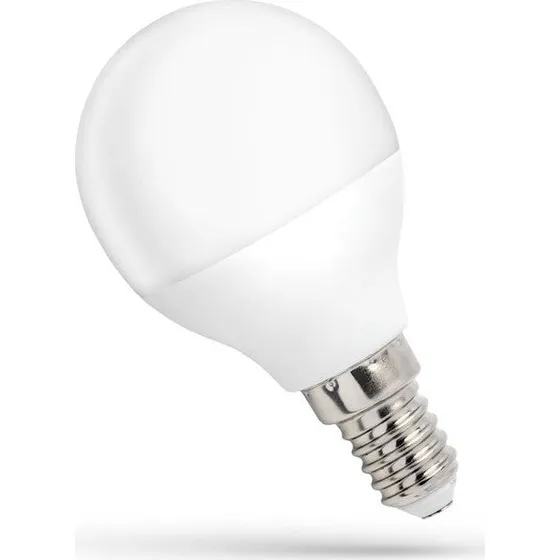 Spectrum G45 LED Kuglepære 4W E14 - Kold Hvid
