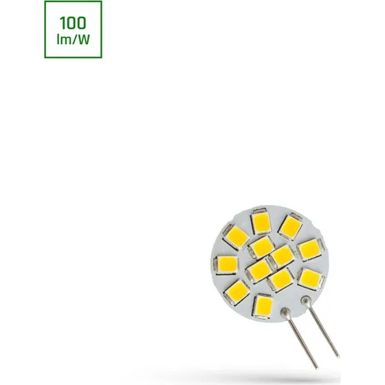 Spectrum LED G4 1,2W 12V - Varm Hvid 3000K