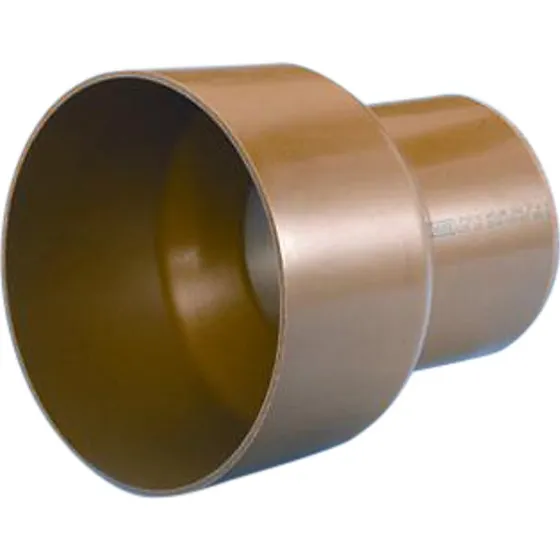 Wavin PVC overgang 200mm til ler- eller betonspidsende