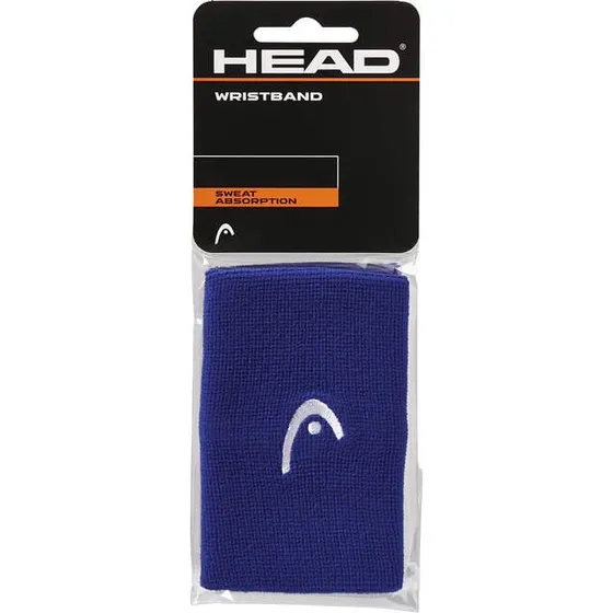 Head Wristbands 5" (2-pak) - Blå