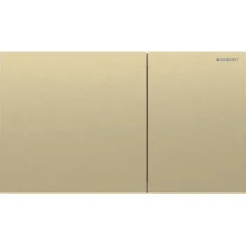 Geberit Sigma 70 betjeningsplade, børstet messing