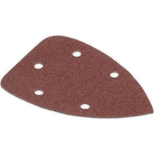 Velcro sandpapir til slibemus, korn 240, 5 stk (140x140x80mm)