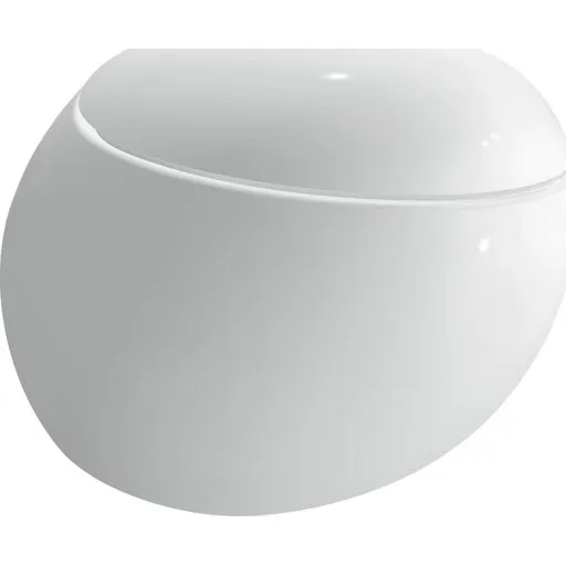 Laufen Alessi væghængt toilet, rimless design, hvid