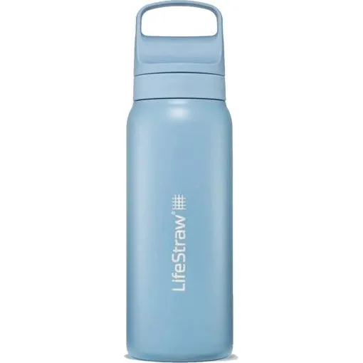 LifeStraw Go Stainless Steel 530 ml - Icelandic Blue