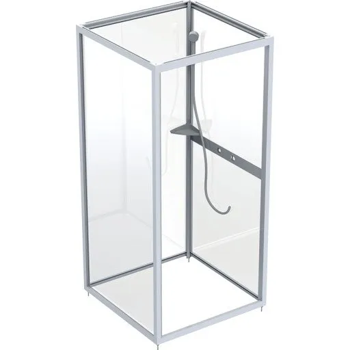 Contura Shower Next NK overdel, 80x80 cm, klar styren