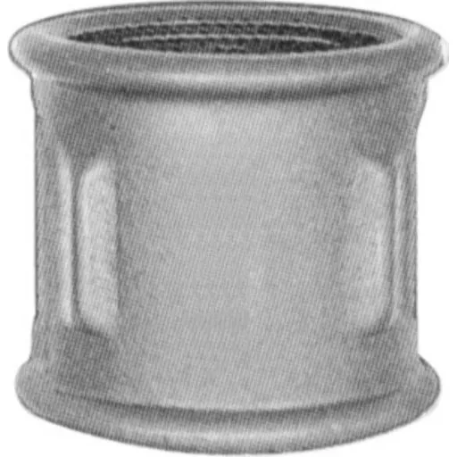 Georg Fischer Sort Muffe 1 1/4" Blødstøbt