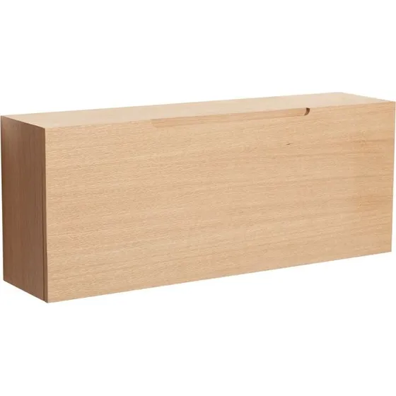 Hübsch Collect skoskab i egetræ, 100x25x40 cm