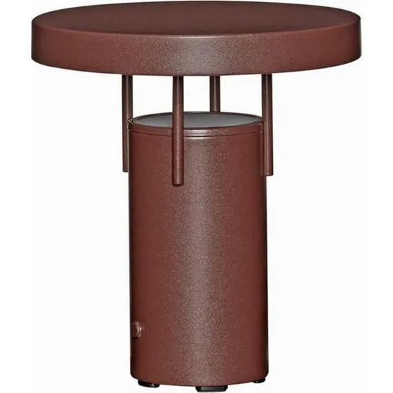 HÜBSCH BringMe Mini LED-bordlampe, Bordeaux, 20 cm