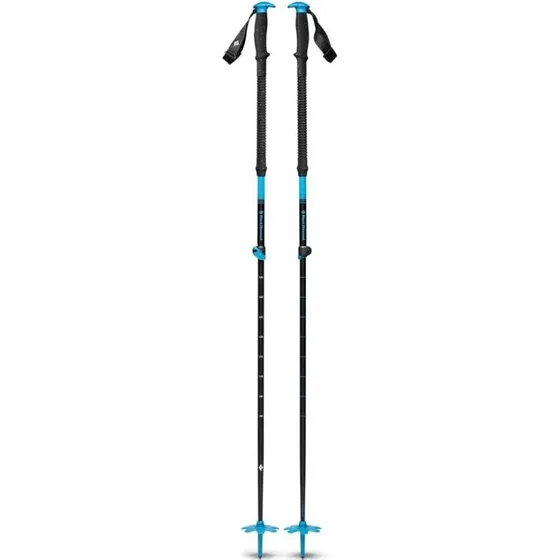 Black Diamond Expedition skistave 110-155 cm - Blå/Sort