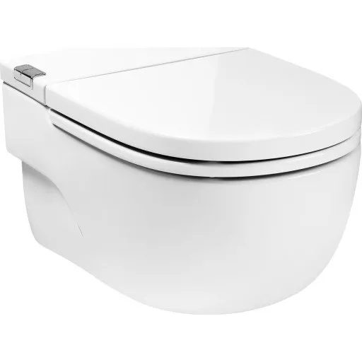 Roca Meridian væghængt toilet med integreret cisterne, hvid