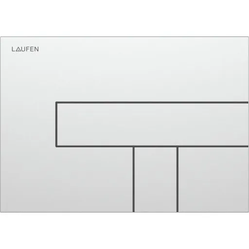 Laufen Lis AW100 betjeningsplade, mat krom