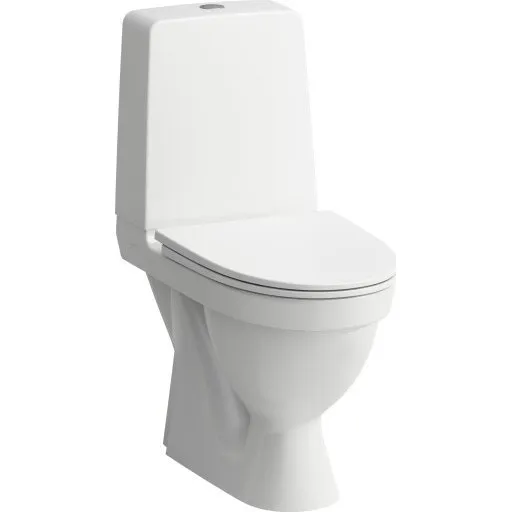 Laufen Kompas toilet, rimless, hvid