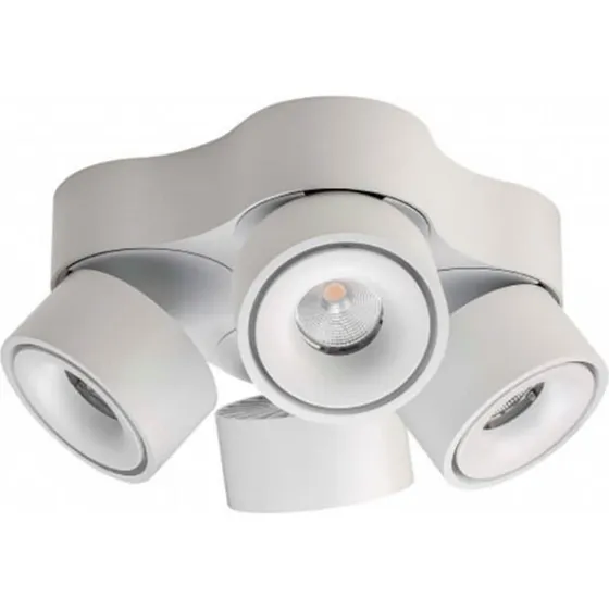 Antidark Easy W4100 LED Loftlampe, Hvid - 4 Spots