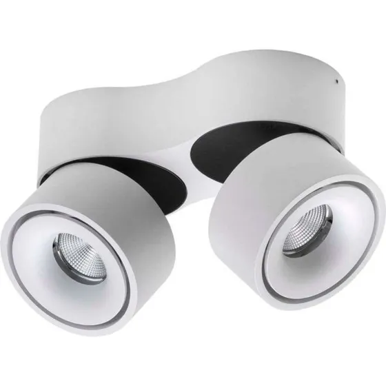 Antidark Easy Double W2100 LED-loftlampe, hvid