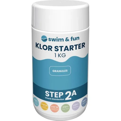 Swim & Fun Klor Starter, granulat, 1 kg