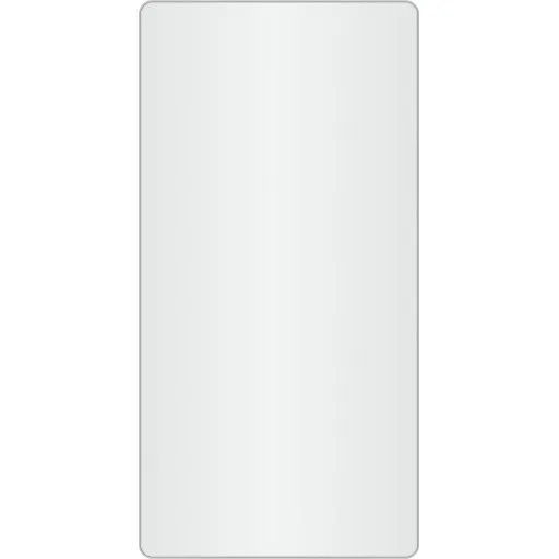 Loevschall Refine Square spejl, 45x90 cm, børstet aluminium