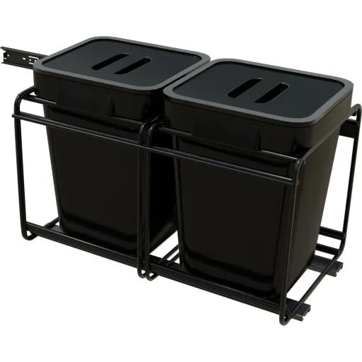 Skanitek Sorti 45/2 Affaldssystem, 22L, Sort