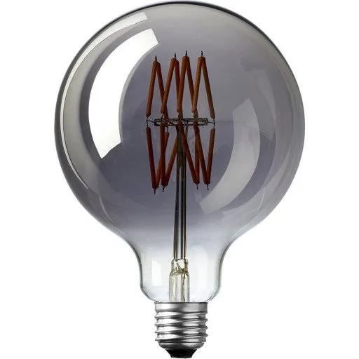 Nielsen Light E27 Globepære, 2200K, 3W, Røgfarvet