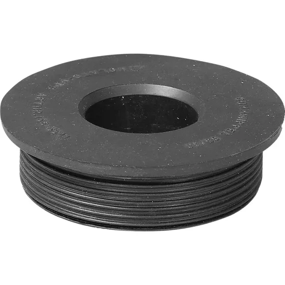 Purus gumminippel 100/50 mm i EPDM-gummi