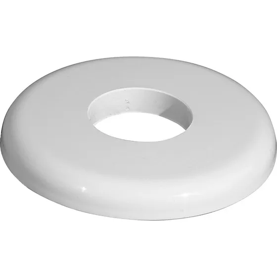 Purus roset 32/10mm hvid til afløbsrør i plast
