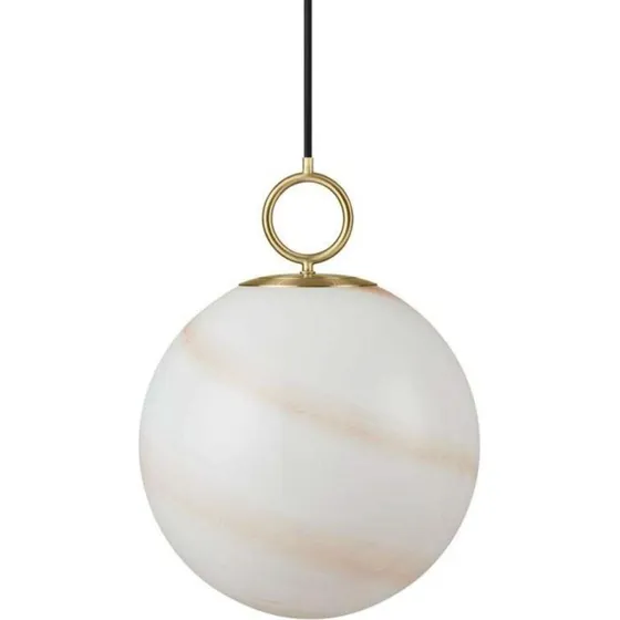 Halo Design Stockholm Pendel Ø30 Marble Brown