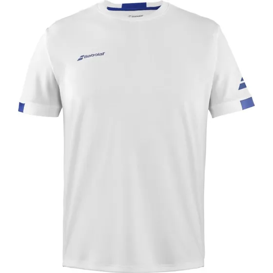 Babolat Play Crew Neck Tee Boy - Hvid