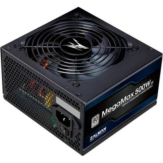 Zalman MegaMax 500W ATX 80 Plus (Sort)