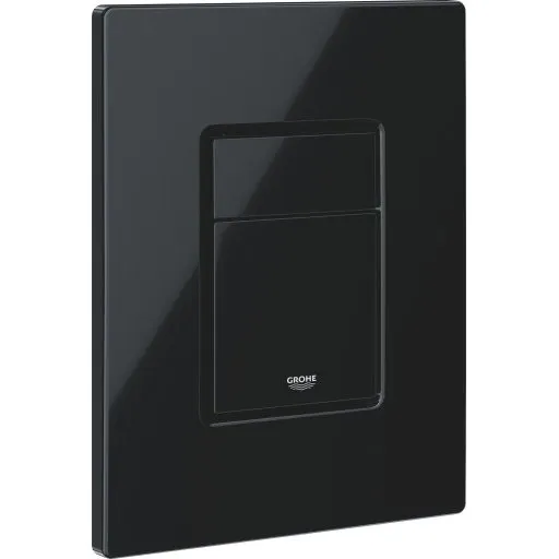 GROHE EVEN Betjeningsplade 156x197mm 2-skyl Glossy Black
