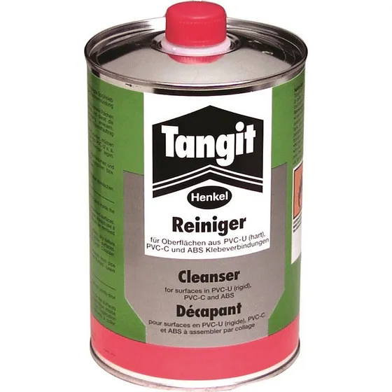 Tangit PVC Rensevæske 0,125 L til PVC, PVC-C og ABS